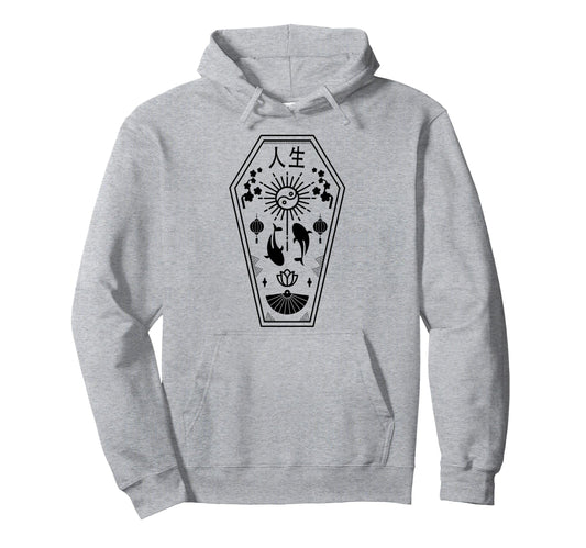 Aesthetic Pastel Goth Japanese Hoodie