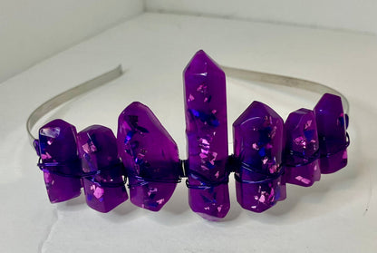 Resin Crystal Crown