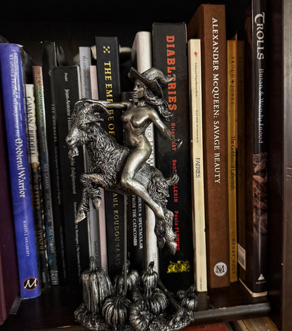 Witch’s Sabbath Goat Rider Statue