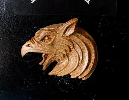 Griffin Magnet, Hand Painted Resin Sculpture | Mythic Fantasy Decor