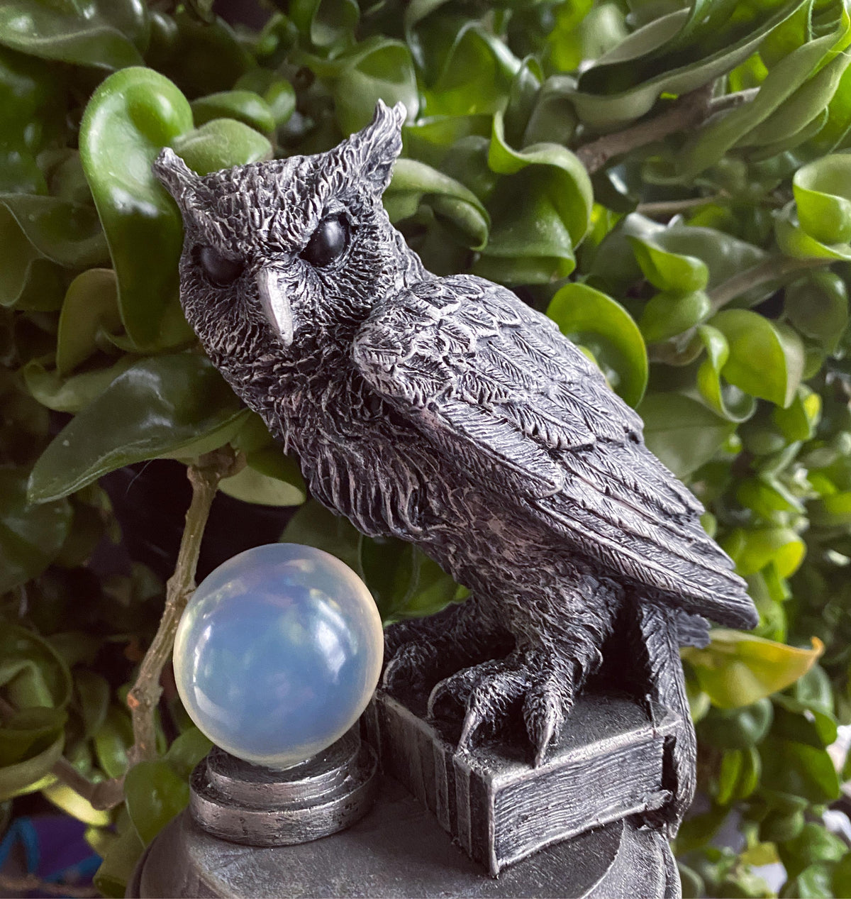 Horned Owl Witch’s Familiar Figurine