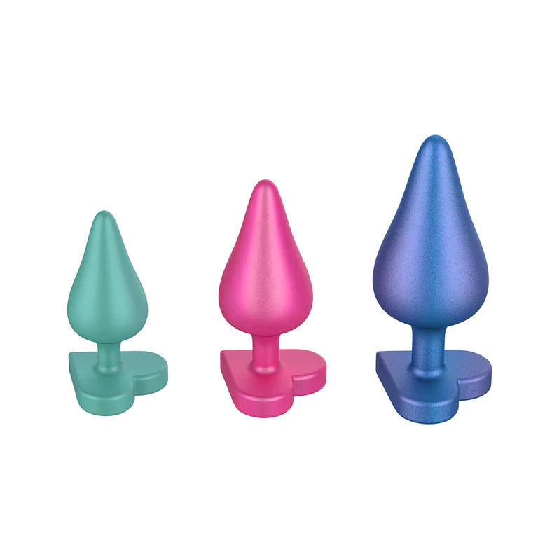ROMP Luster Butt Plug Kit (3) - Shadow Threadz Crypt