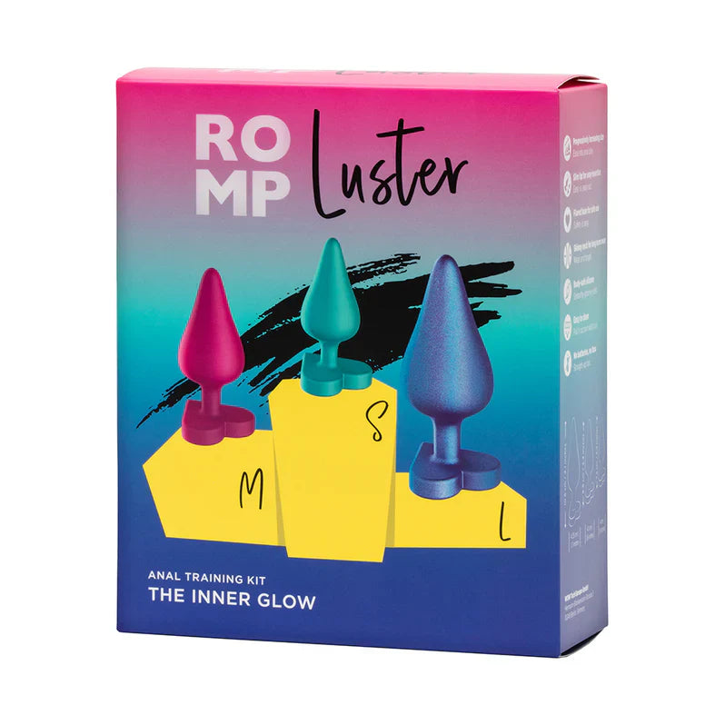 ROMP Luster Butt Plug Kit (3) - Shadow Threadz Crypt