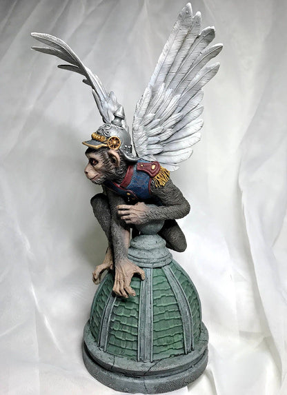 Flying Monkey Full Color Statue