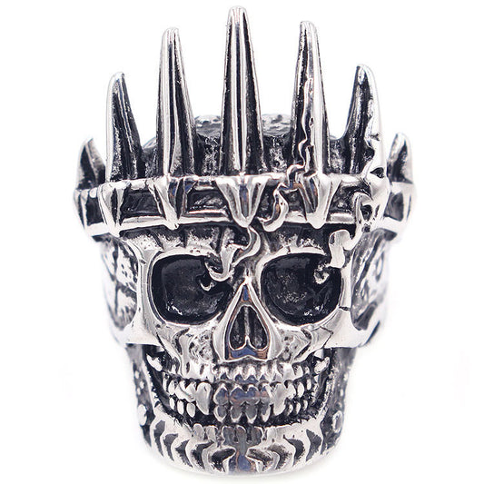 Crowned Reaper Ring - Shadow Threadz Crypt