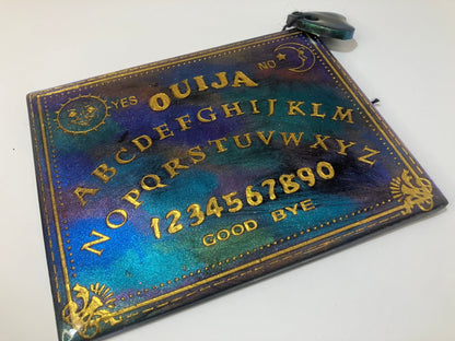 Handmade Resin Ouija Spirit Board with Planchette