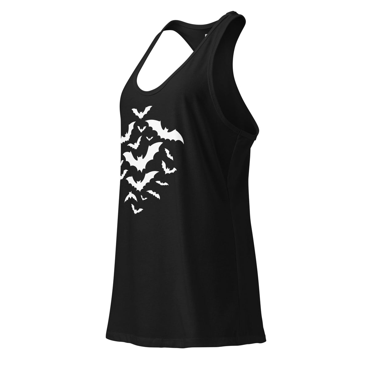 Women’s Fitted Racerback Batty Tank Top