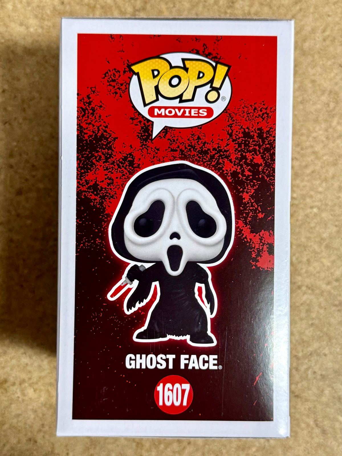 Dermot Mulroney Signed Ghost Face Scream 2024 Funko Pop! #1607 With JSA COA