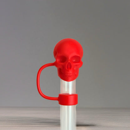 Skull Straw Toppers