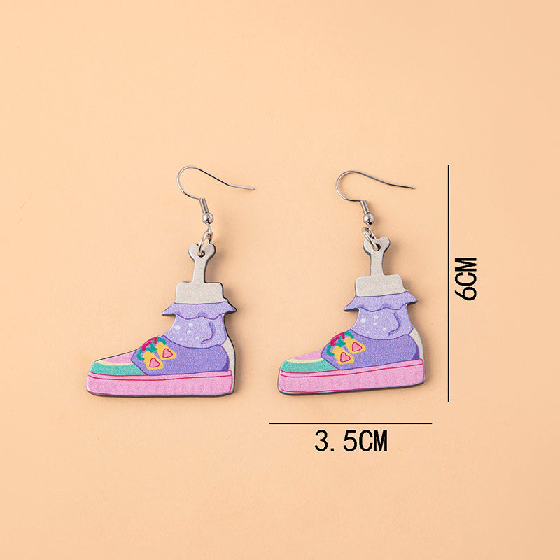 Demon Tongue Pastel Goth Earrings (Options) - Shadow Threadz Crypt