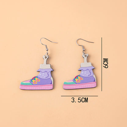 Demon Tongue Pastel Goth Earrings (Options) - Shadow Threadz Crypt