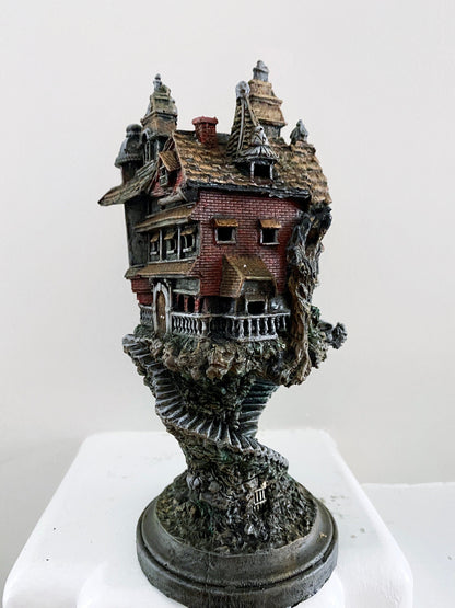 Haunted Mansion, with LED tea light, Full Color
