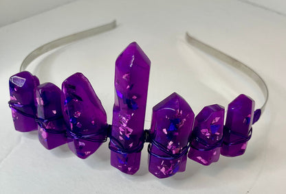 Resin Crystal Crown