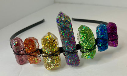 Resin Crystal Crown