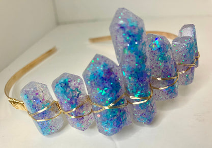 Resin Crystal Crown