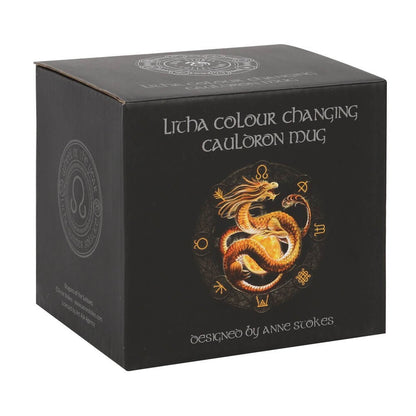 Litha Dragon Color Changing Cauldron Mug