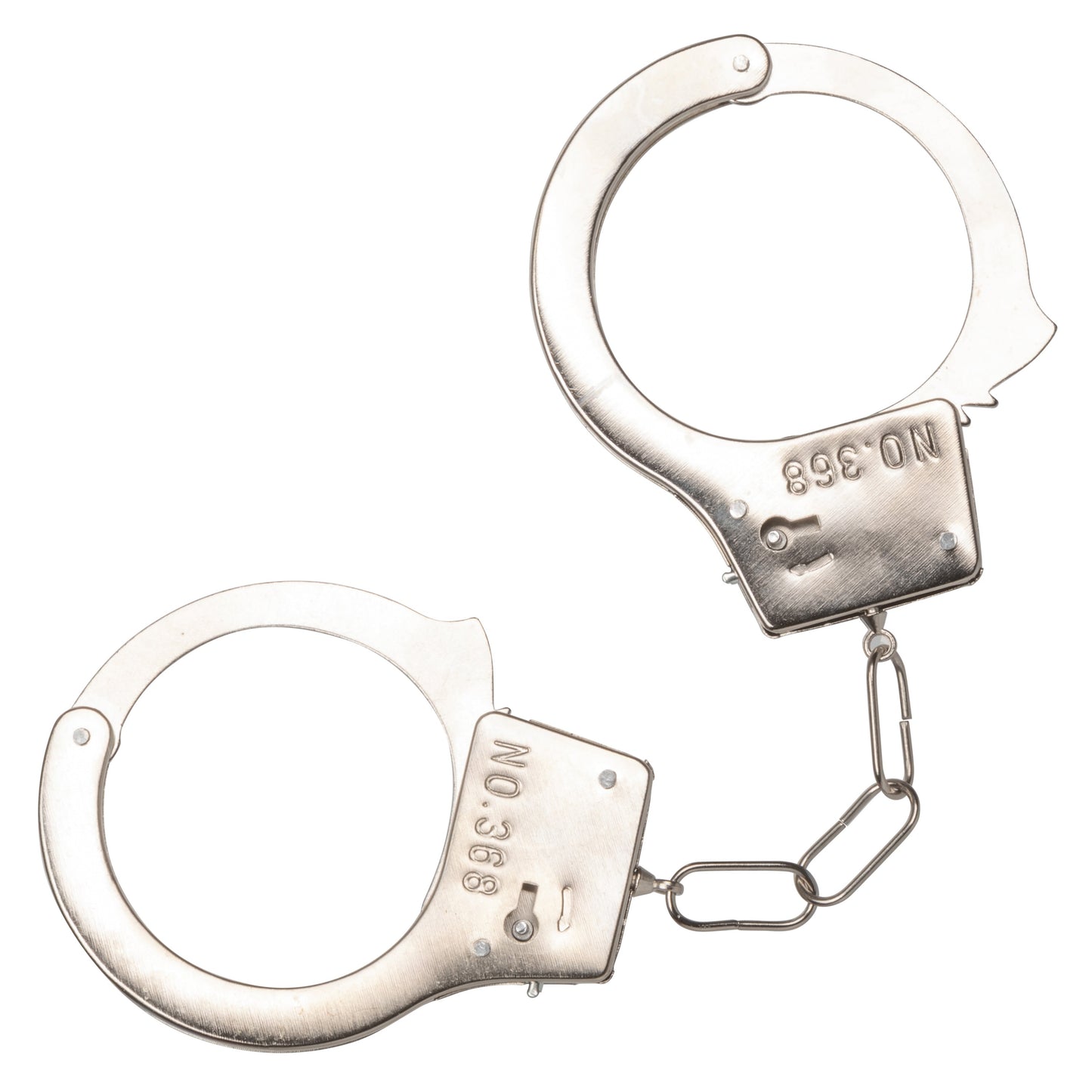 Playful White Furry Cuffs