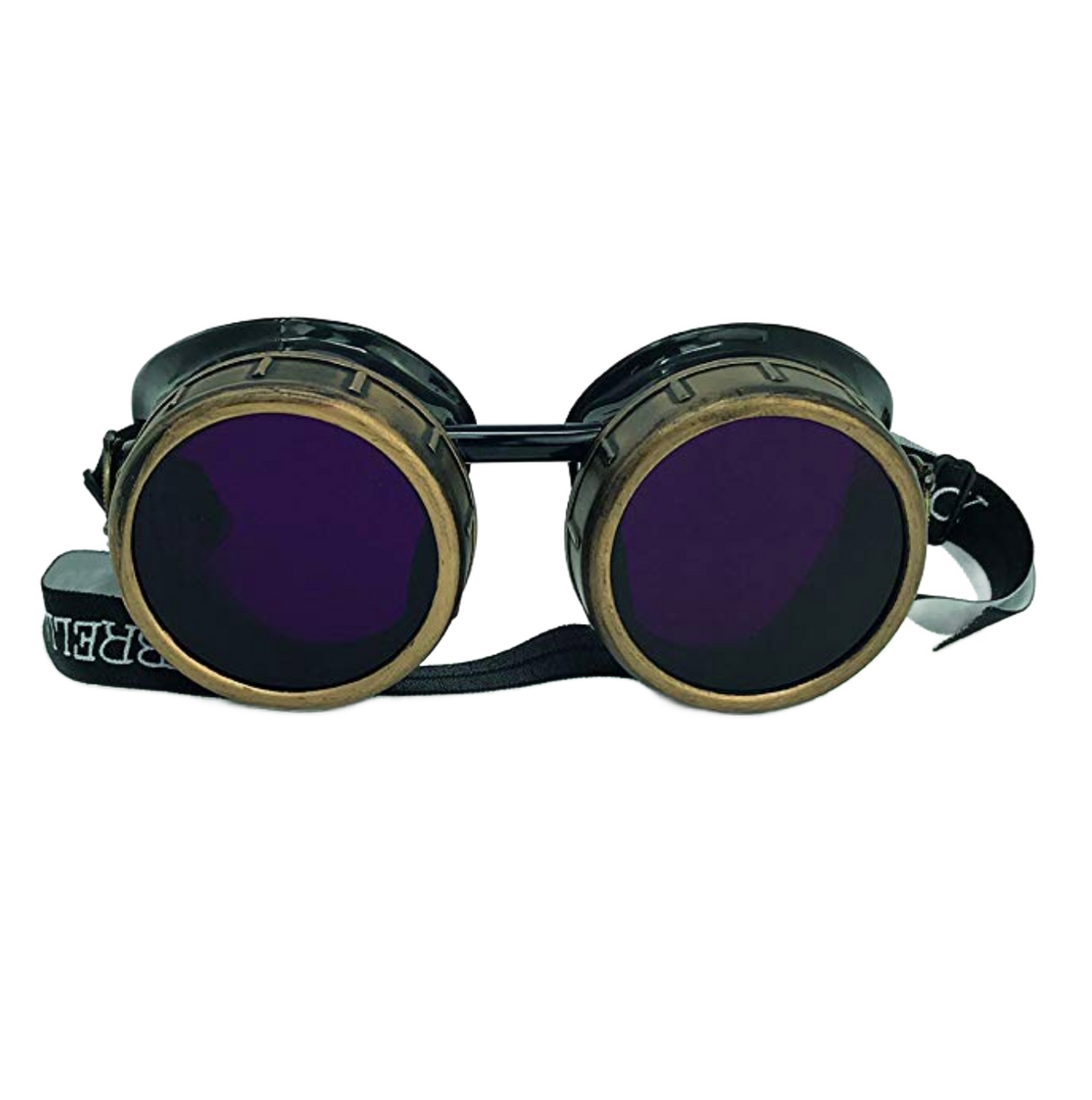 Handmade Steampunk Goggles - Aviator style -  red, purple, green, blue, clear, black lenses