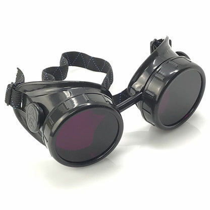 Time Traveler Mad Scientist Cosplay Eyewear - blue, green, purple, red lenses