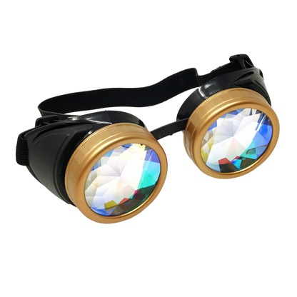 Vintage Steampunk Kaleidoscope Goggles