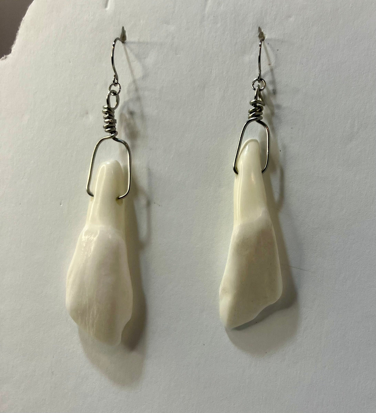 Water Buffalo Tooth Jewelry: Wire Wrapped Necklaces & Earrings