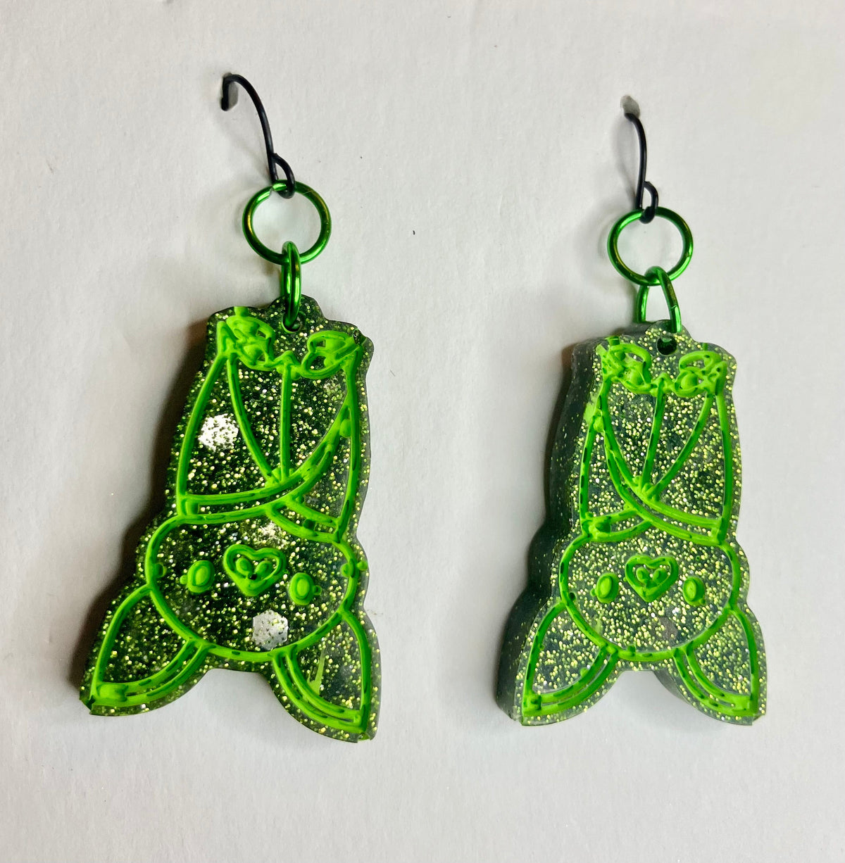 Spooky Resin Earrings: Bats, Skulls, Spiderwebs & More