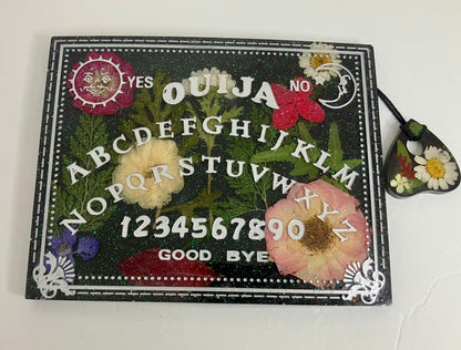 Handmade Resin Ouija Spirit Board with Planchette