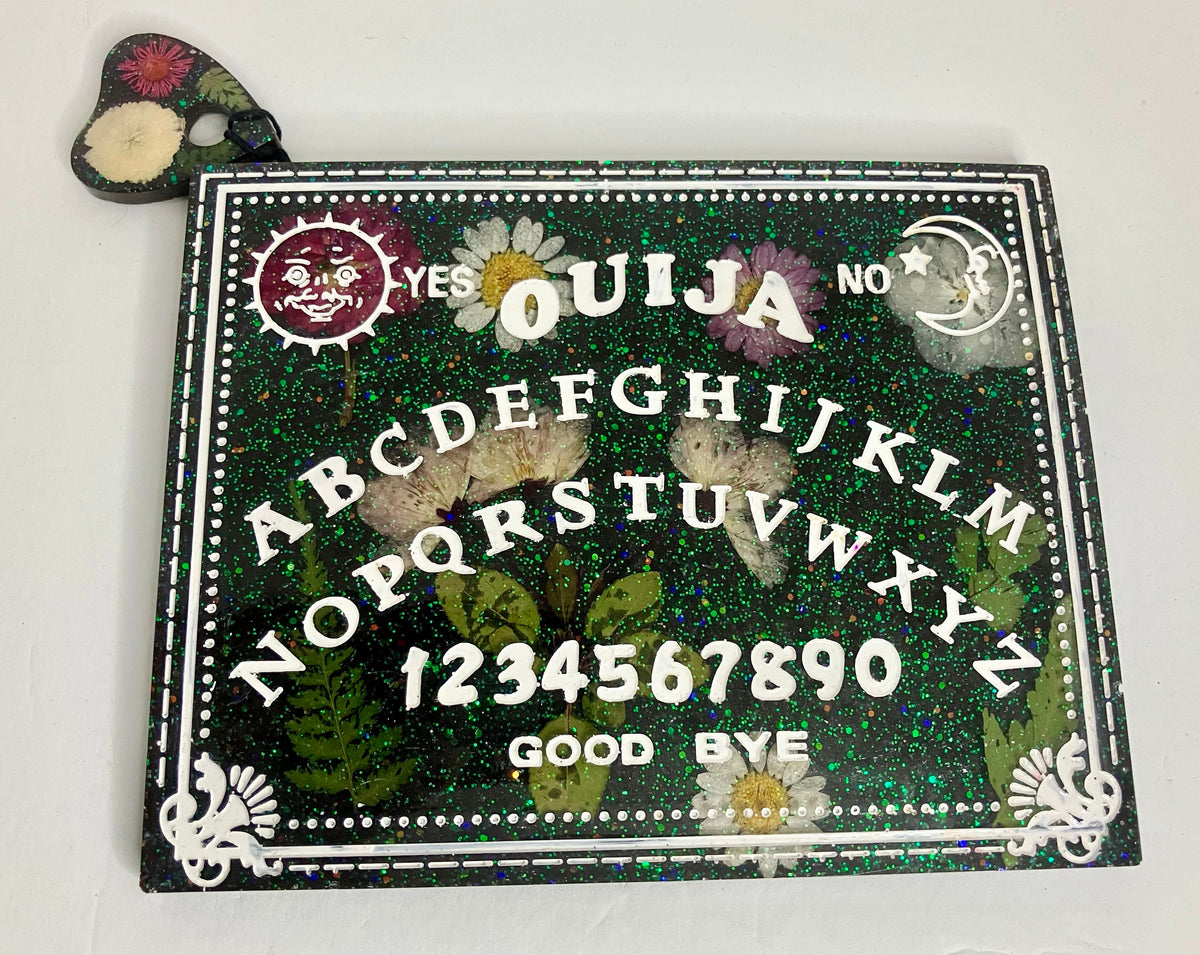 Handmade Resin Ouija Spirit Board with Planchette