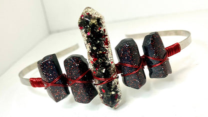 Resin Crystal Crown