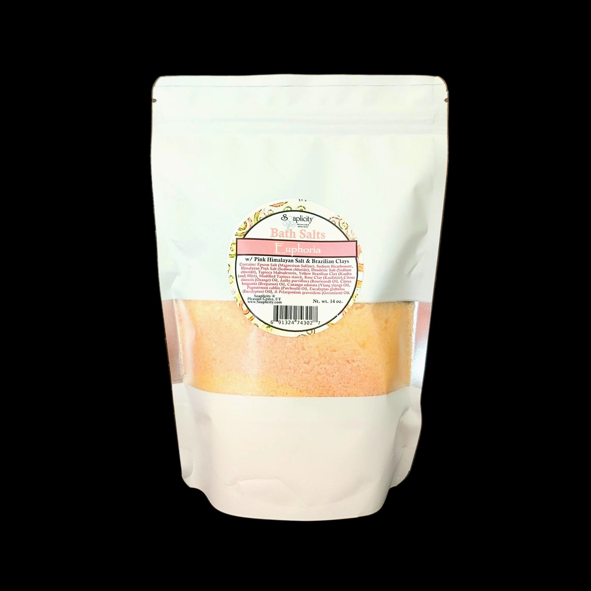 Euphoria Luxurious Relax Bath Salts - Shadow Threadz Crypt