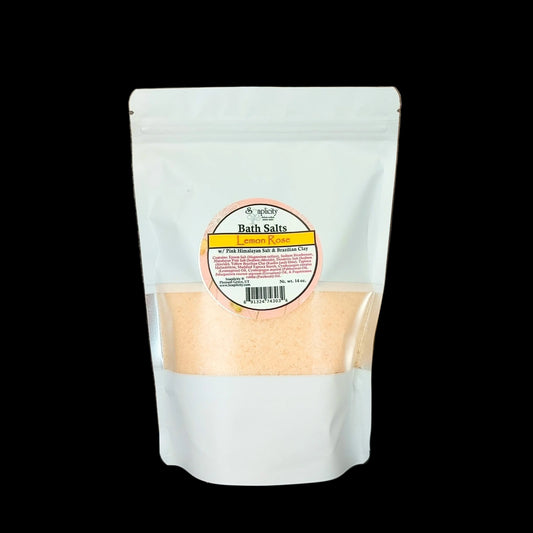 Lemon Rose Luxurious Relax Bath Salts - Shadow Threadz Crypt