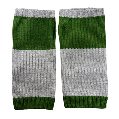 Bird Applique Arm Warmers | Fingerless Gloves