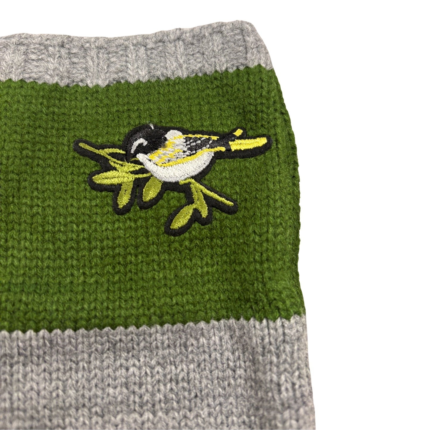 Bird Applique Arm Warmers | Fingerless Gloves