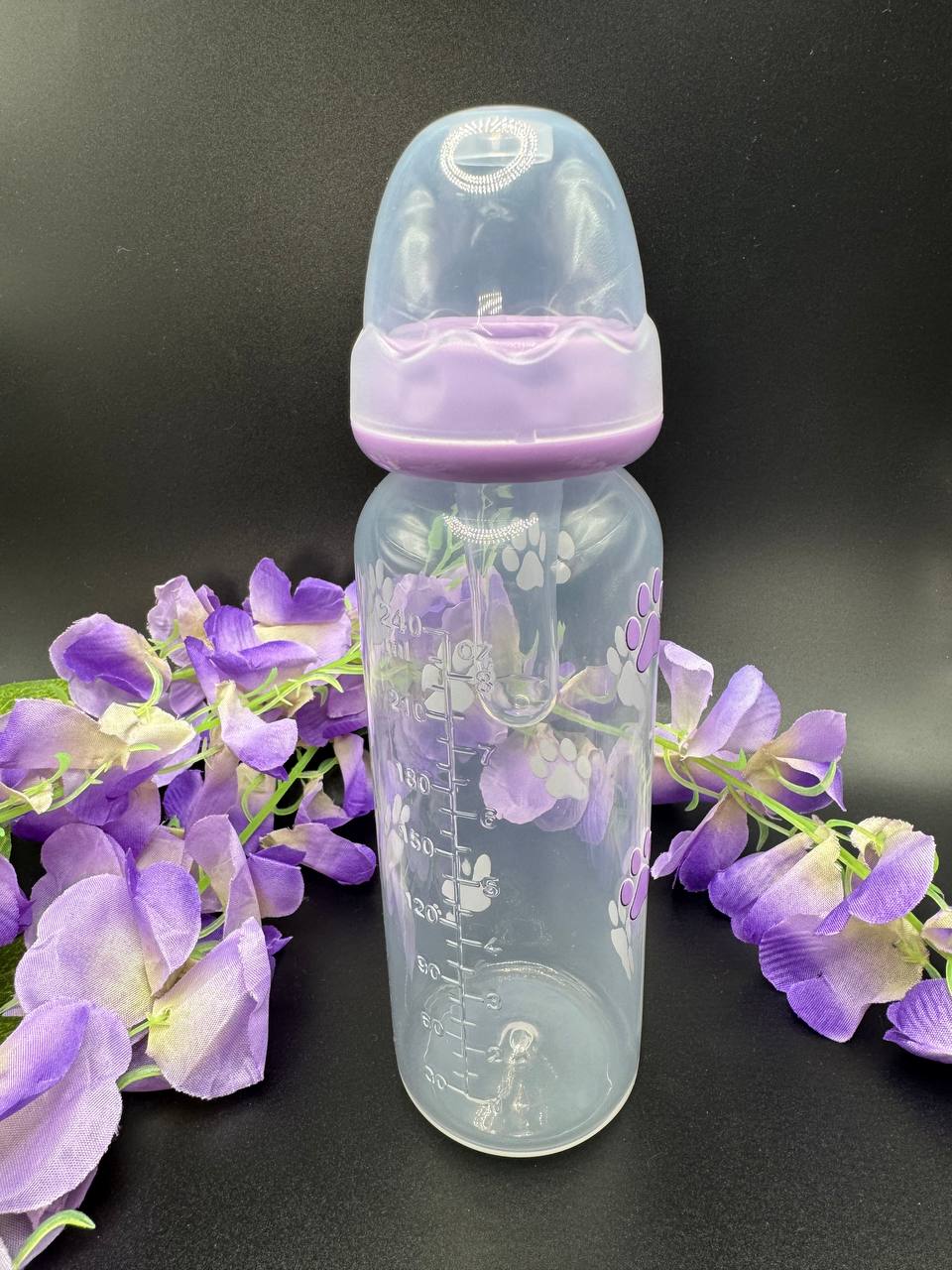 Adorable Paw Print Adult Bottle - 8 oz - Shadow Threadz Crypt
