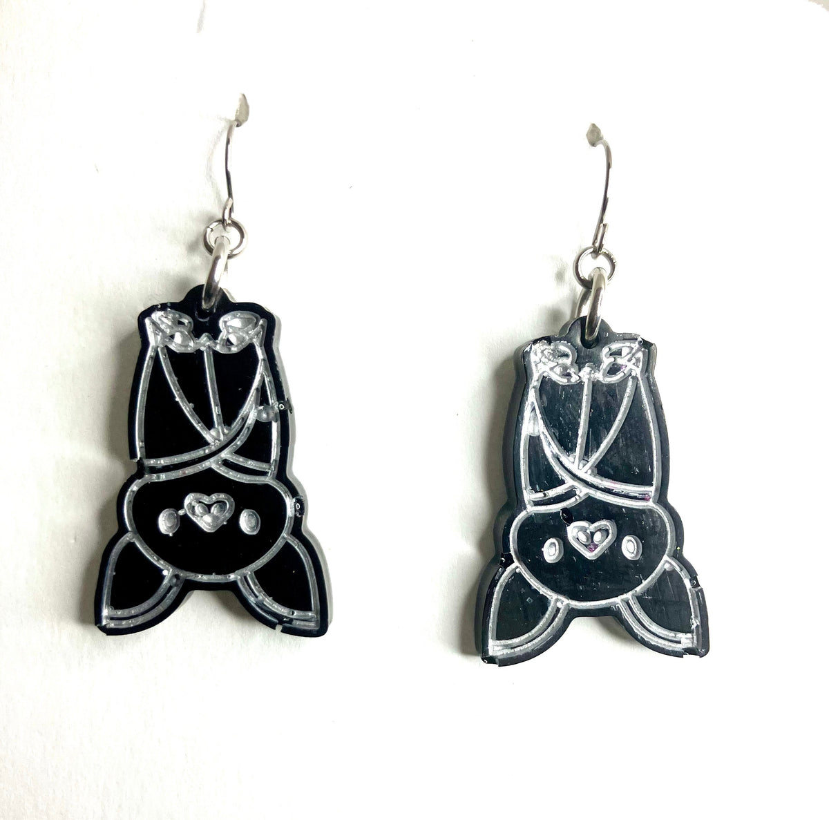 Spooky Resin Earrings: Bats, Skulls, Spiderwebs & More