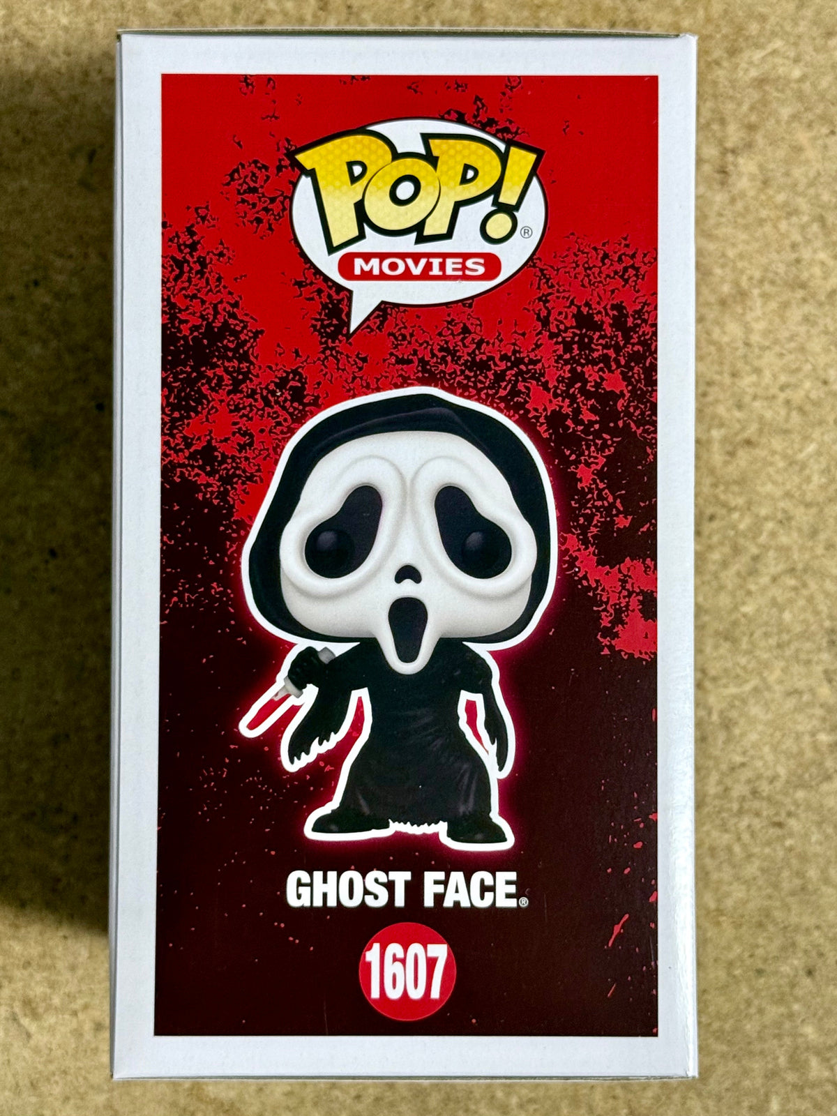 Funko Pop! Movies Ghost Face With Bloody Knife #1607
