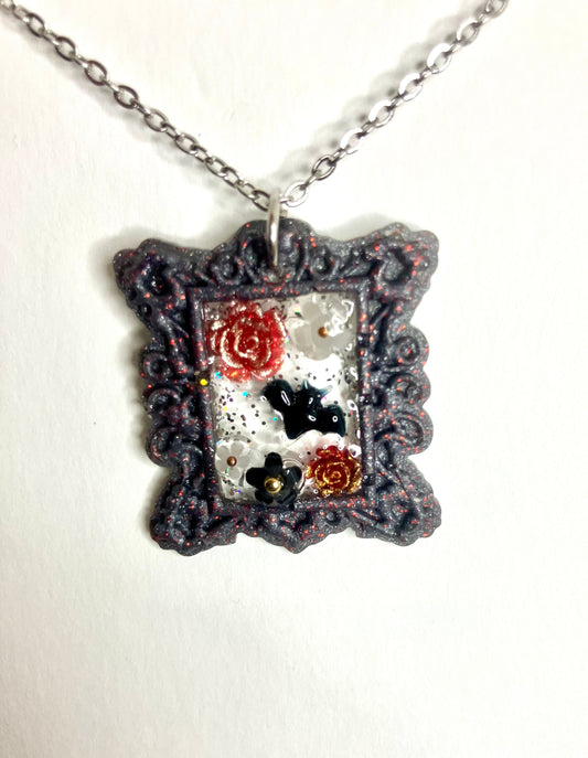 Coffin & Curiosity Resin Pendants