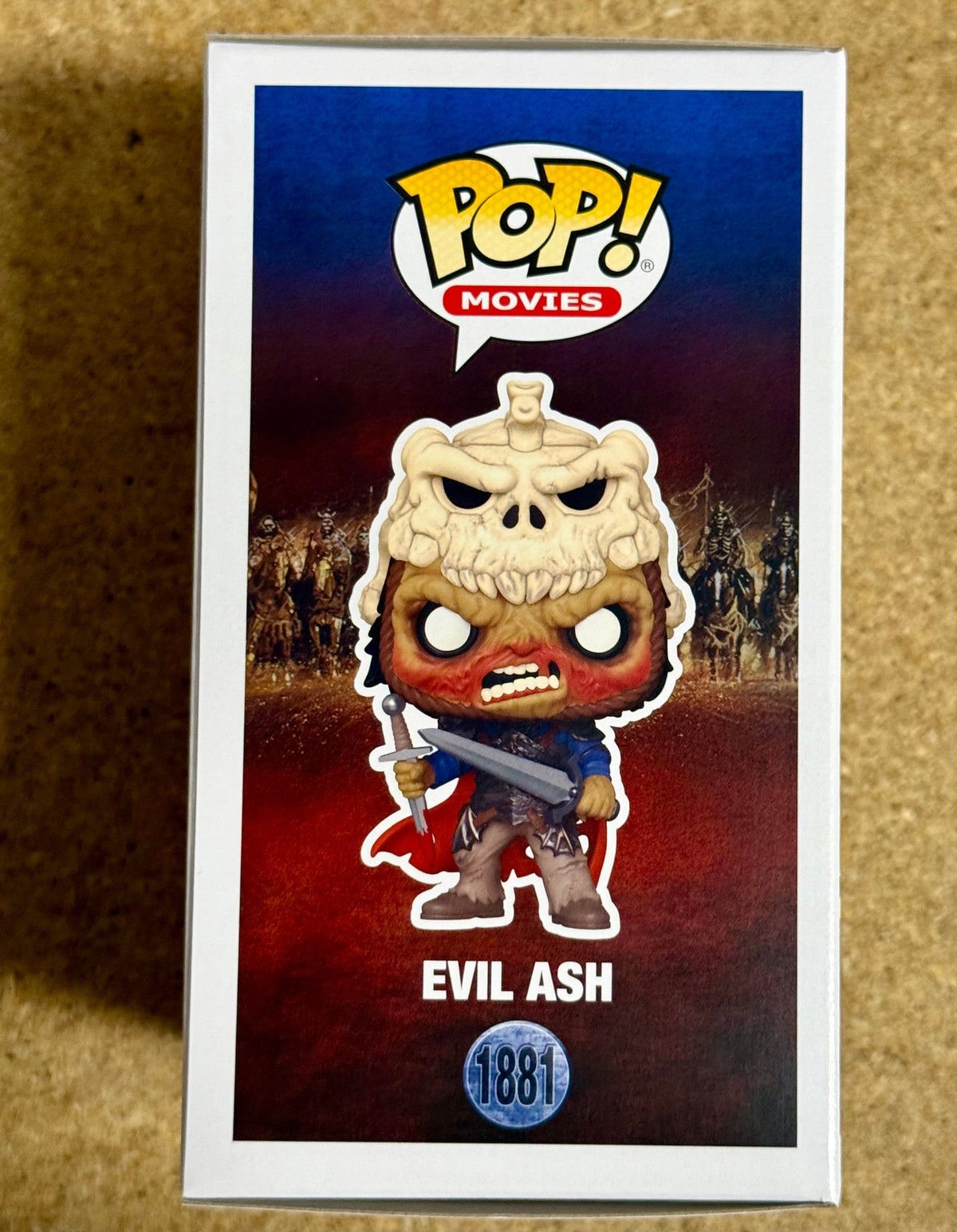 Funko Pop! Movies Evil Ash #1881 Army Of Darkness 2024 Bruce Campbell