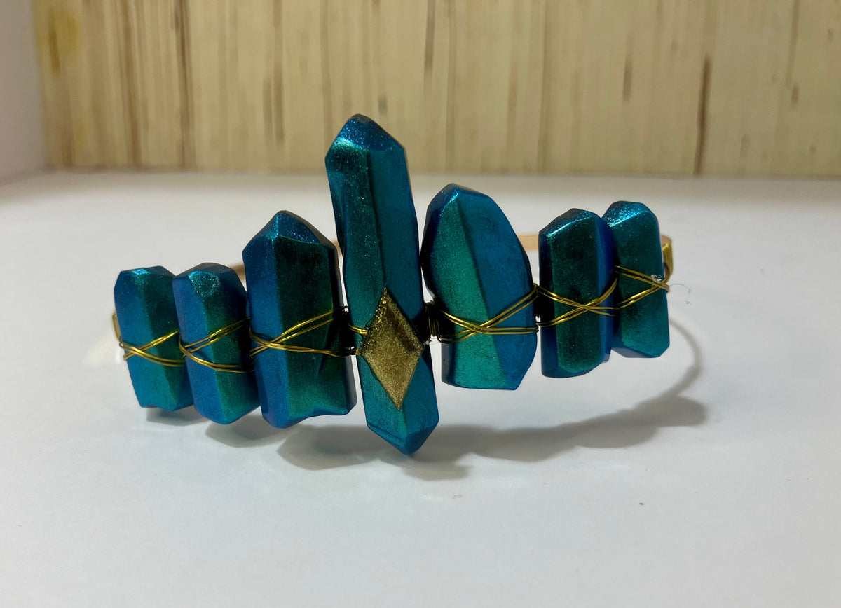 Resin Crystal Crown