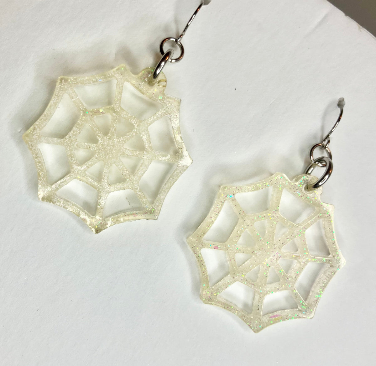Spooky Resin Earrings: Bats, Skulls, Spiderwebs & More