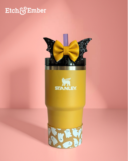 The Bat Tumbler Bow Yellow