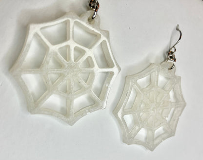Spooky Resin Earrings: Bats, Skulls, Spiderwebs & More