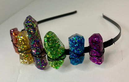 Resin Crystal Crown