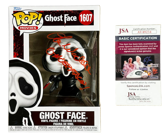 Rex Lee Waddell Jr Signed Ghost Face Scream 2024 Funko Pop! #1607 With JSA COA