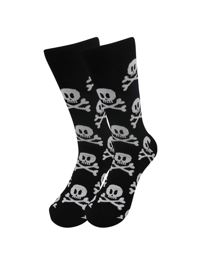 Skull and Crossbones Socks - Shadow Threadz Crypt