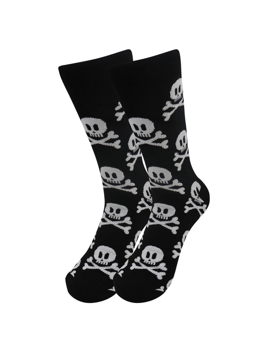 Skull and Crossbones Socks - Shadow Threadz Crypt