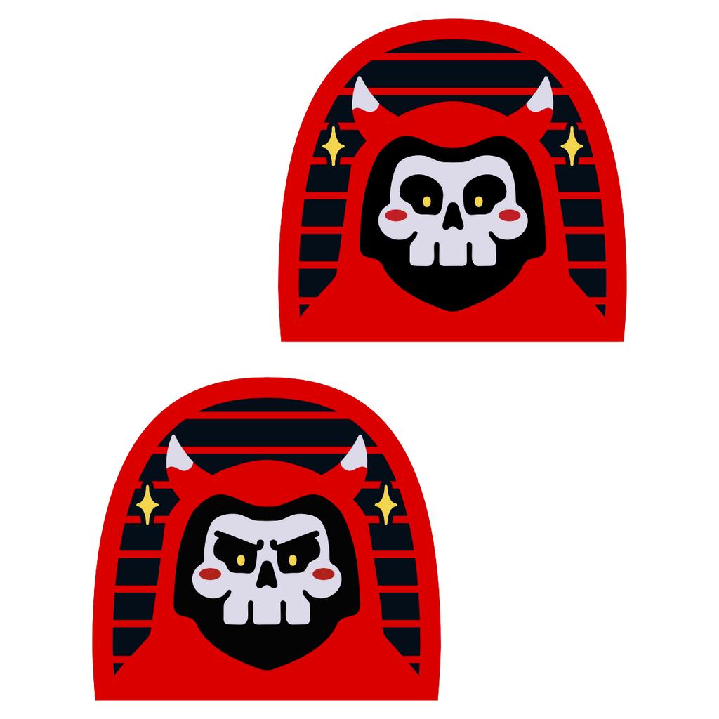 Conflicted Red Reaper Keychain