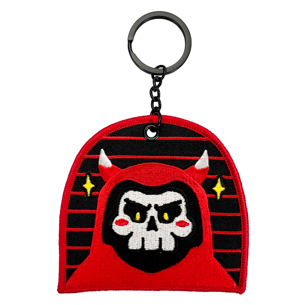 Conflicted Red Reaper Keychain