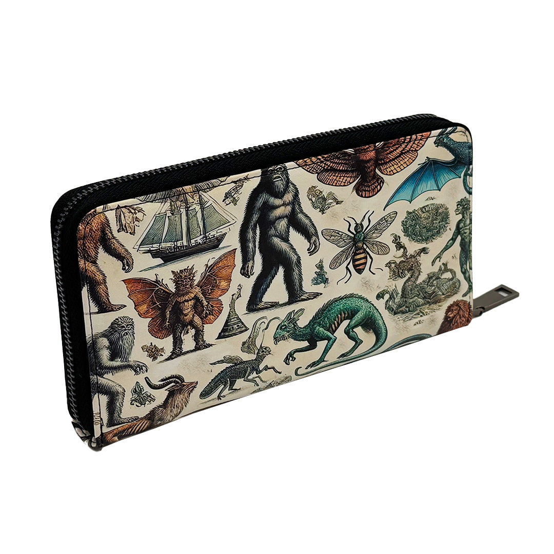 Cryptids and Mythological Creatures Clutch Wallet