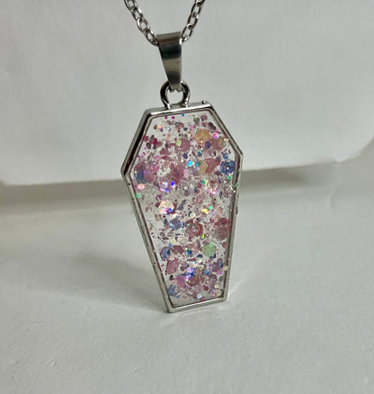 Gothic Coffin Bezel Resin Jewelry
